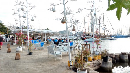 Restaurant am Strand von Myndos / Gümüslük (3 km)